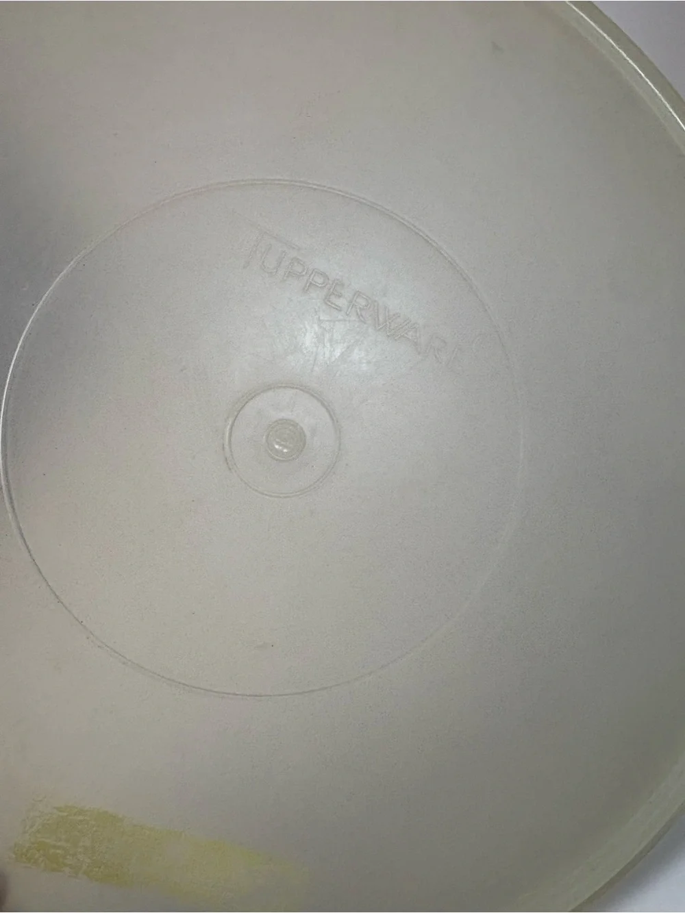 Two Tupperware Replacement Lids Large For 12” Bowl (Lids Only)
